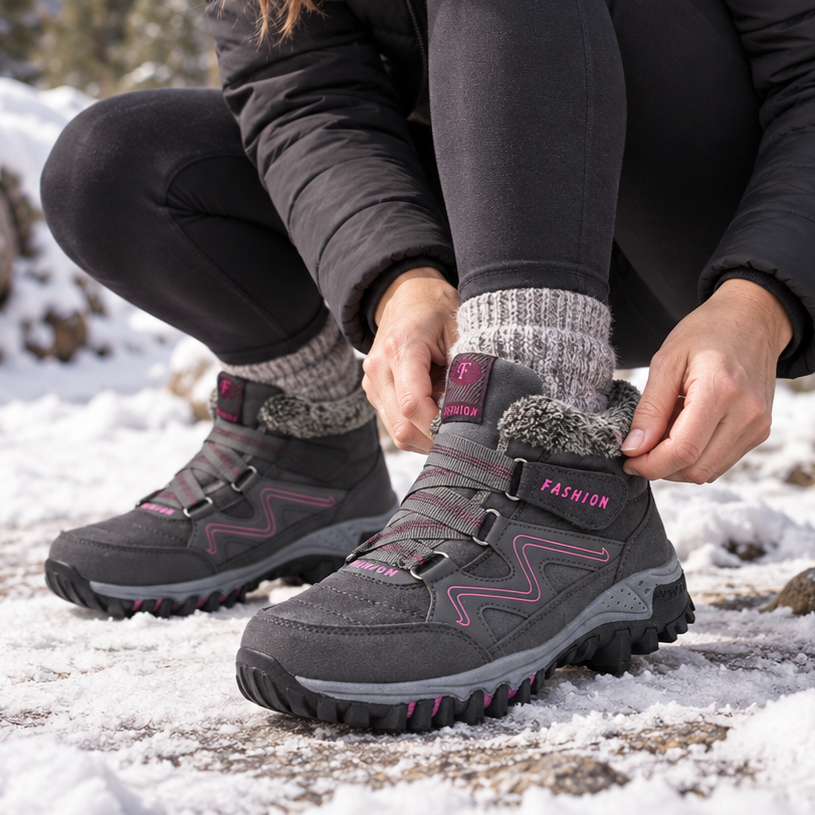 Women's Winter Ankle Boots | Non-Slip Grip & Warm Lining 14