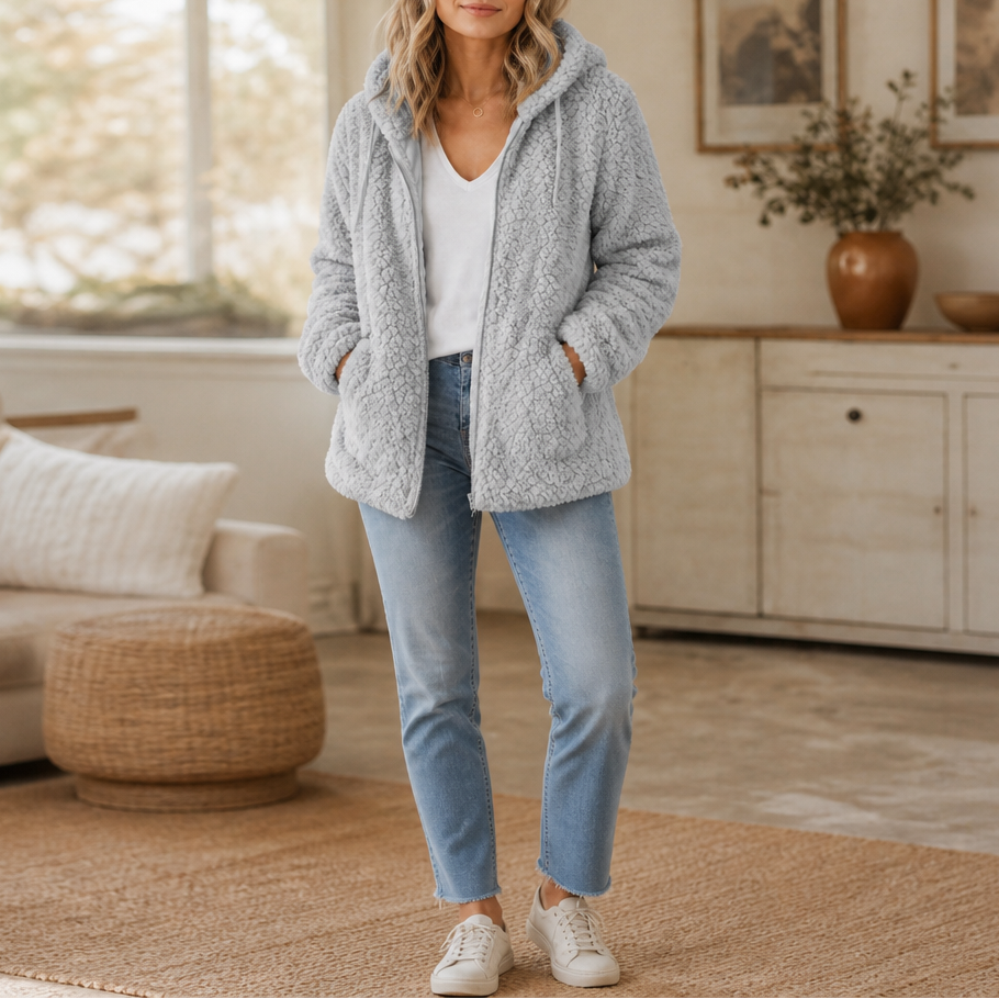 Women's Hoodie | Lined Hood & Full Zip 18