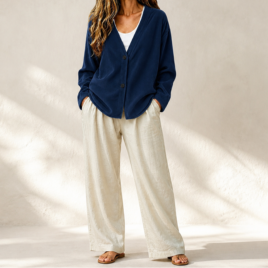 Women's Ribbed Open-Front Cardigan | Long-Line Flattering Fit 20