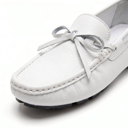 Men's Driving Loafers Hand Stitched Pebbled Sole Slip Ons 12