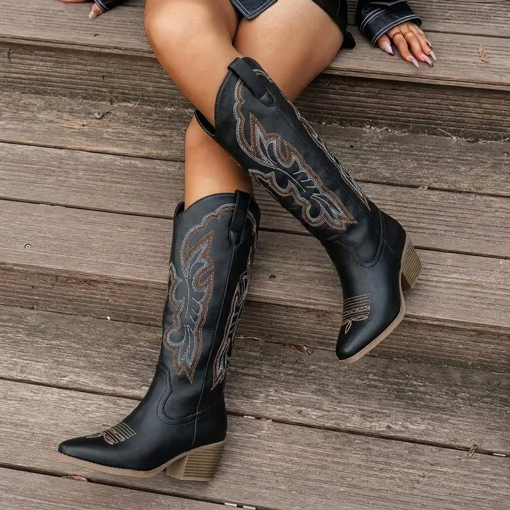 Women's Cowgirl Boots | Embroidered & Knee-High 12