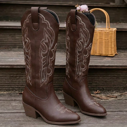 Women's Cowgirl Boots | Embroidered & Knee-High 5