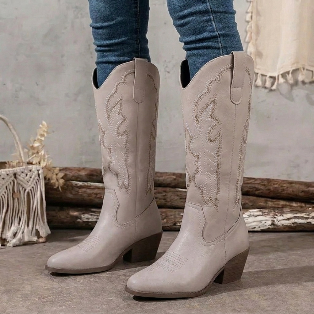 Women's Cowgirl Boots | Embroidered & Knee-High 9