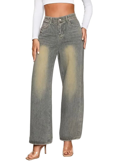 Women's High-Waisted Wide-Leg Trousers | Flattering Fit 1