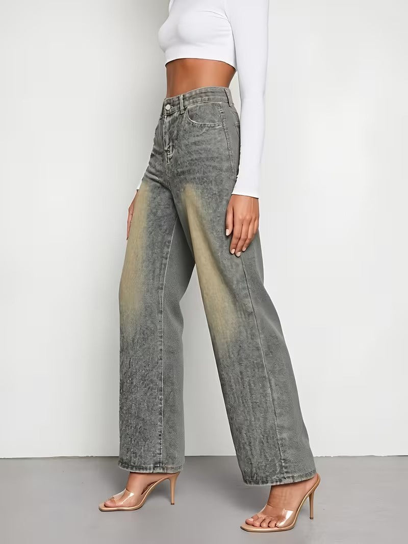 Women's High-Waisted Wide-Leg Trousers | Flattering Fit 2